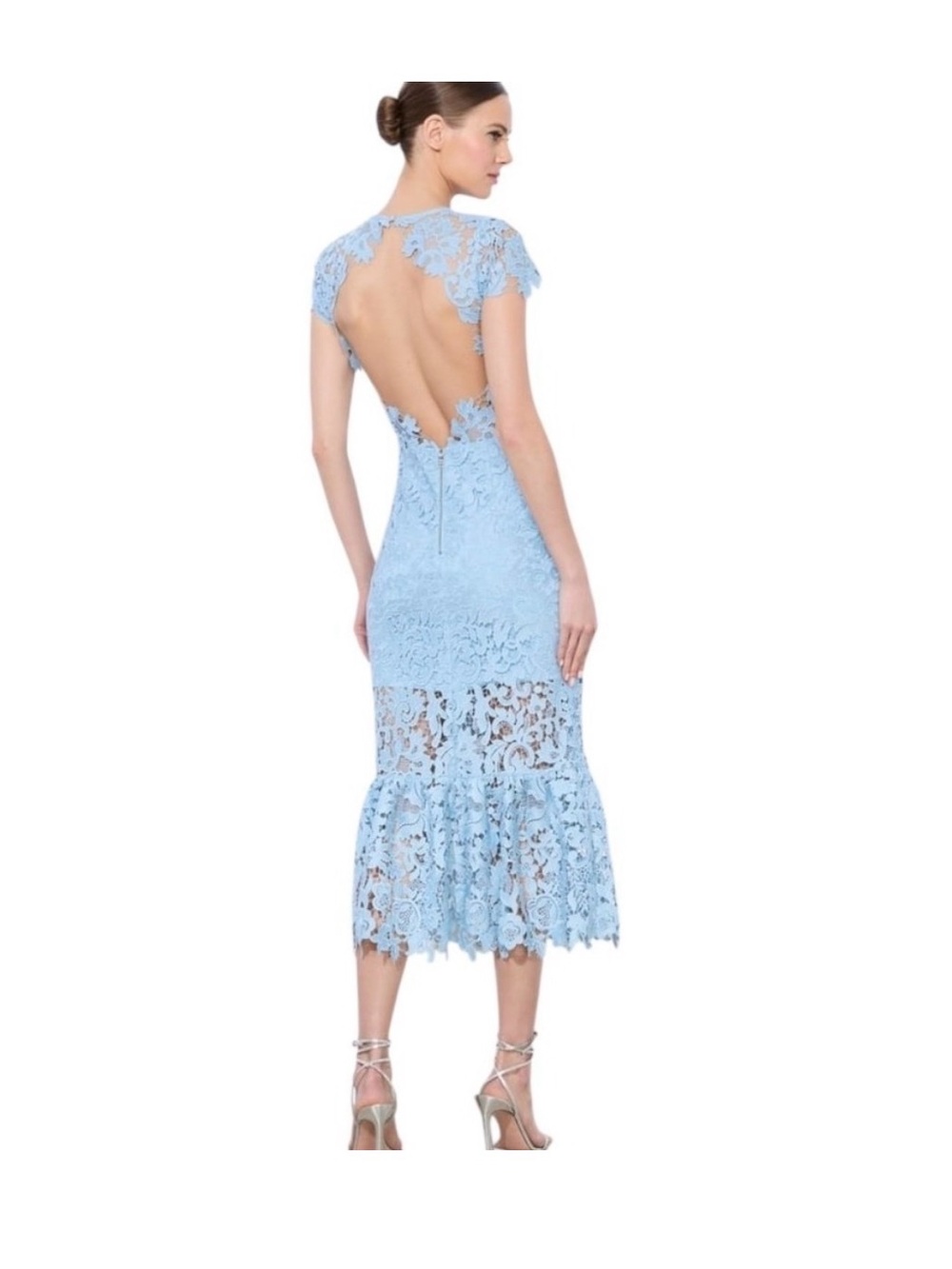 NWT Never Worn - Alice + Olivia Clover Open Back Dress - Picture 2 of 8